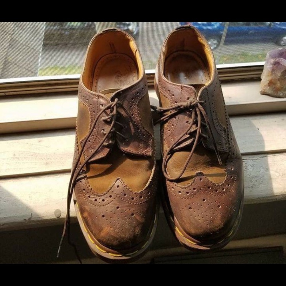 Dr. Martens wingtip oxfords!